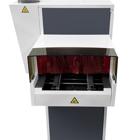 Dymax UVCS V3.0 LED UV Curing Edge Fed Conveyor System