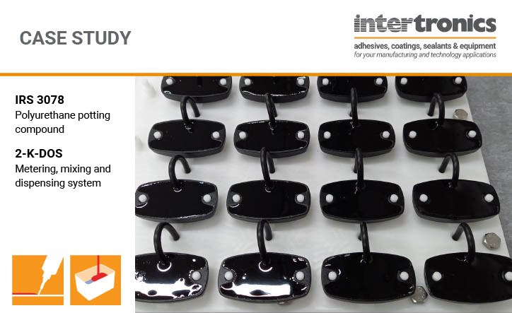 Potting compound and accurate, reliable dispensing for automotive lighting