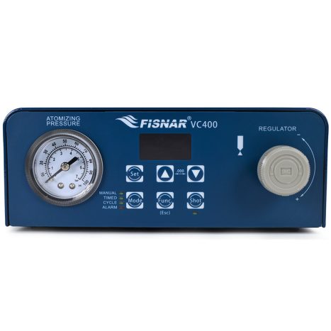 front view of a FIS VC400 spray valve dispensing controller