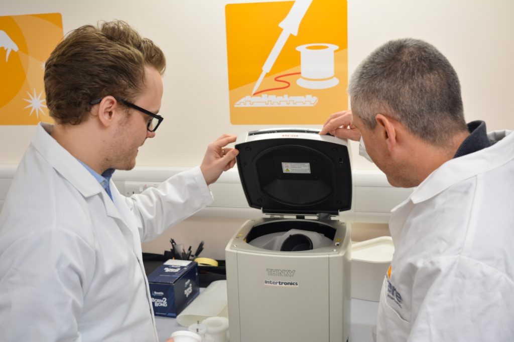 Accurate, repeatable mixers in scientific research