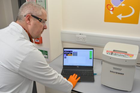 THINKY ARE-312 selecting program through PC interface