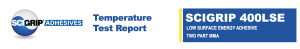 SCIGRIP SG400LSE temperature test report icon