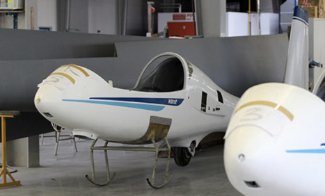 glider structure bonded with SCIGRIP MMAs