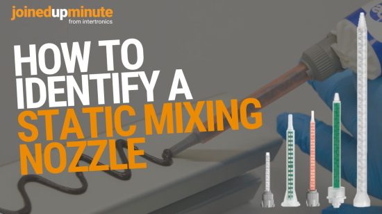 How to identify a mixing nozzle JoinedUpMinute video