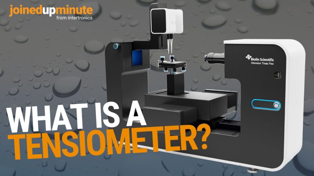 What is a tensiometer? – JoinedUpMinute video