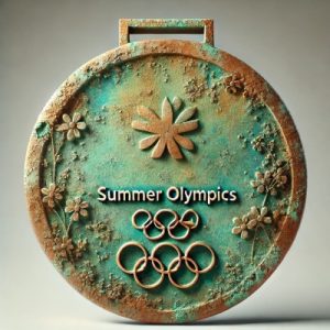 ai produced olympic medal