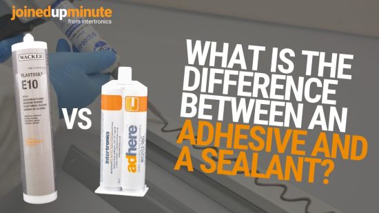 what is the difference between and adhesive and a sealant