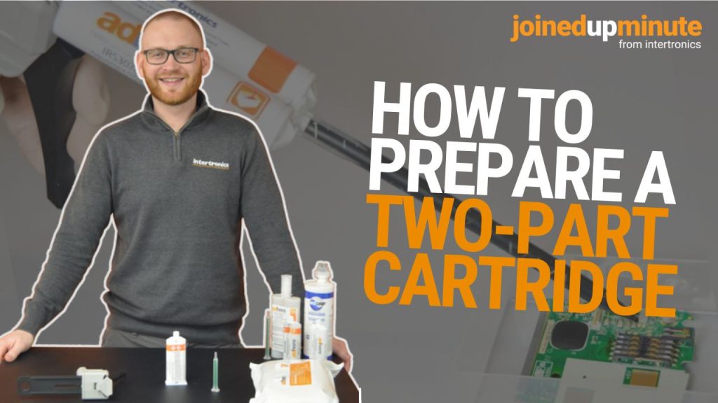 How to prepare a two-part cartridge for dispensing – JoinedUpMinute video